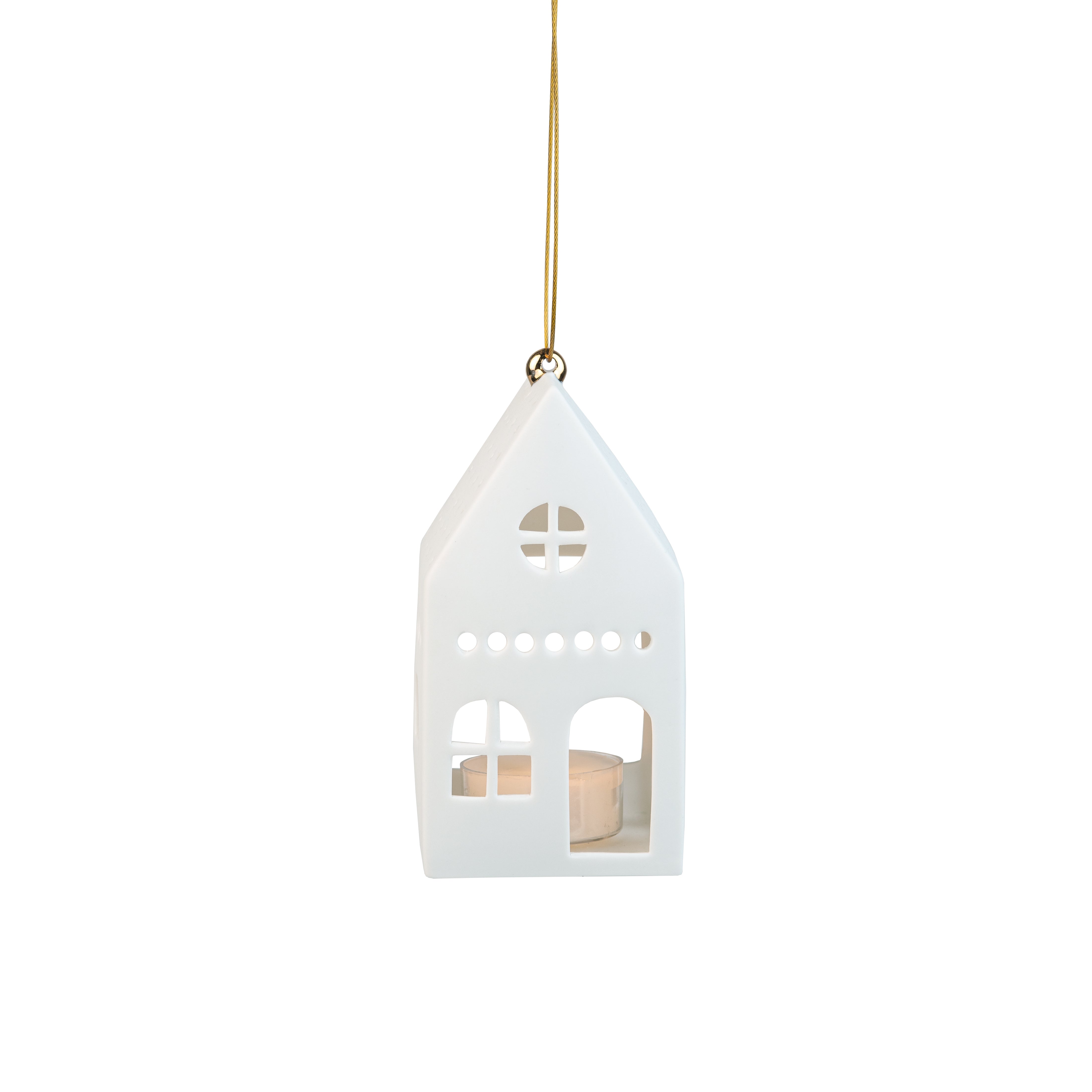 RÄDER Hanging Light House - white porcelain