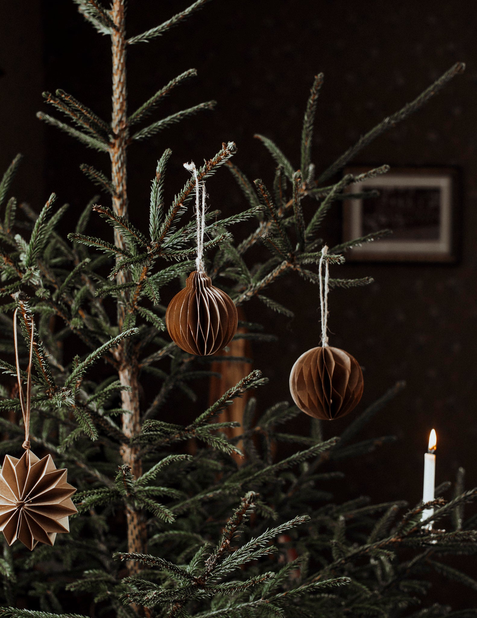 BOLMSÖ Christmas ornament brown M