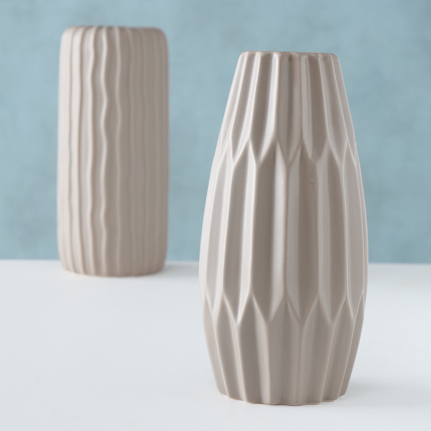 Vase Aquarell - beige - Lykke&You GmbH