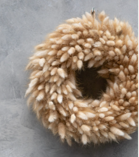 Trockenblumenkranz Lagurus natur