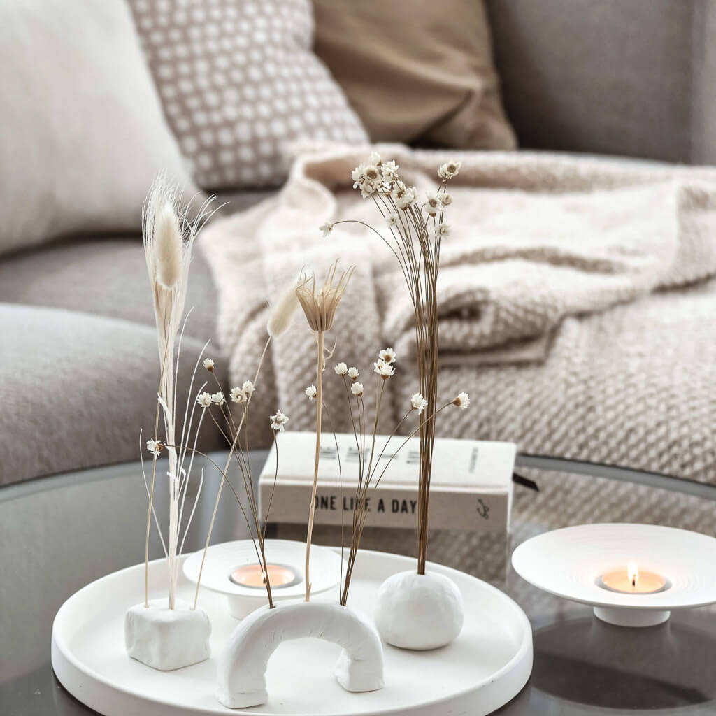 Trockenblumen Flowergram selber machen