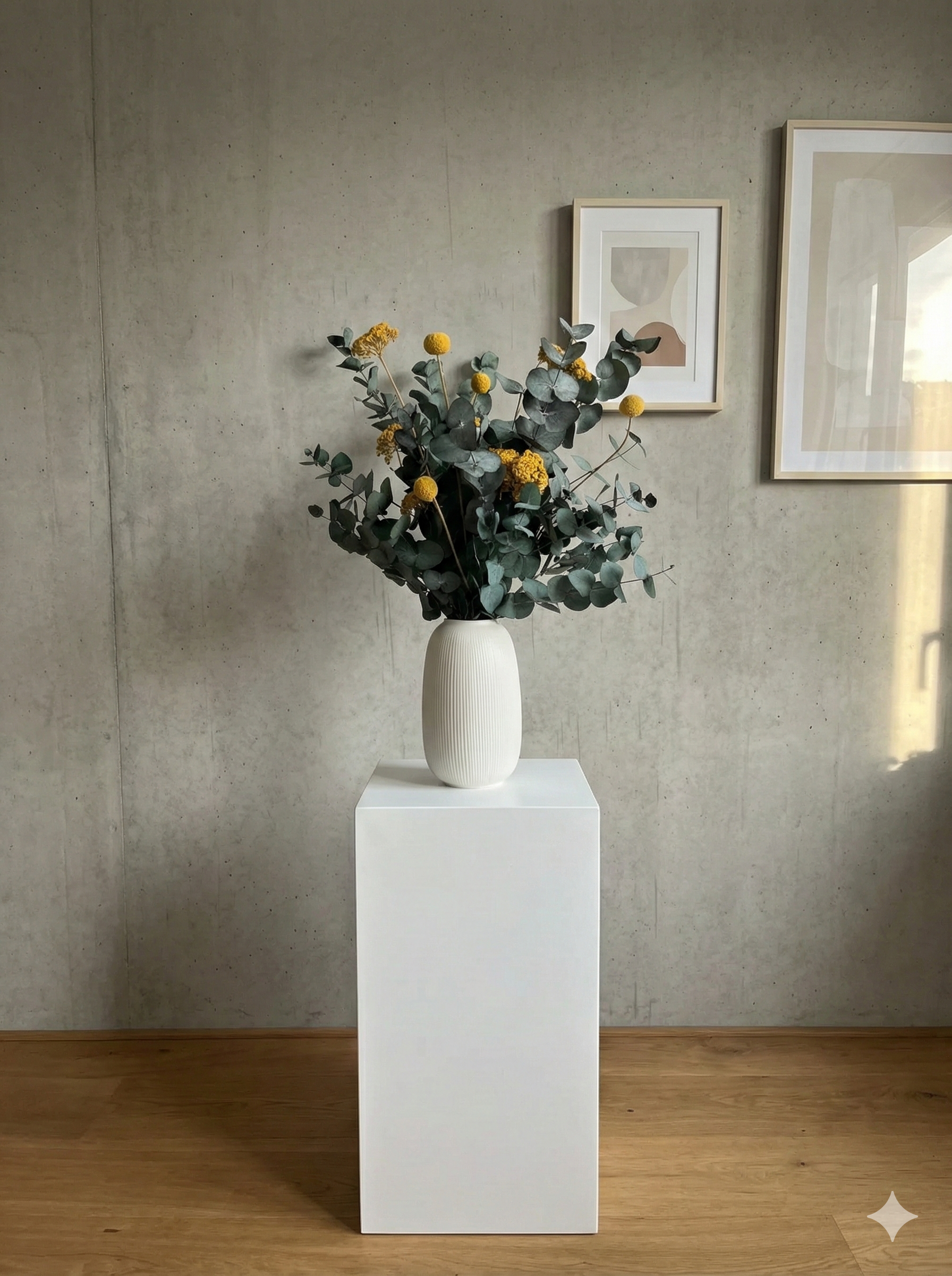 Fascinating flair: The dried flower bouquet Flamazing