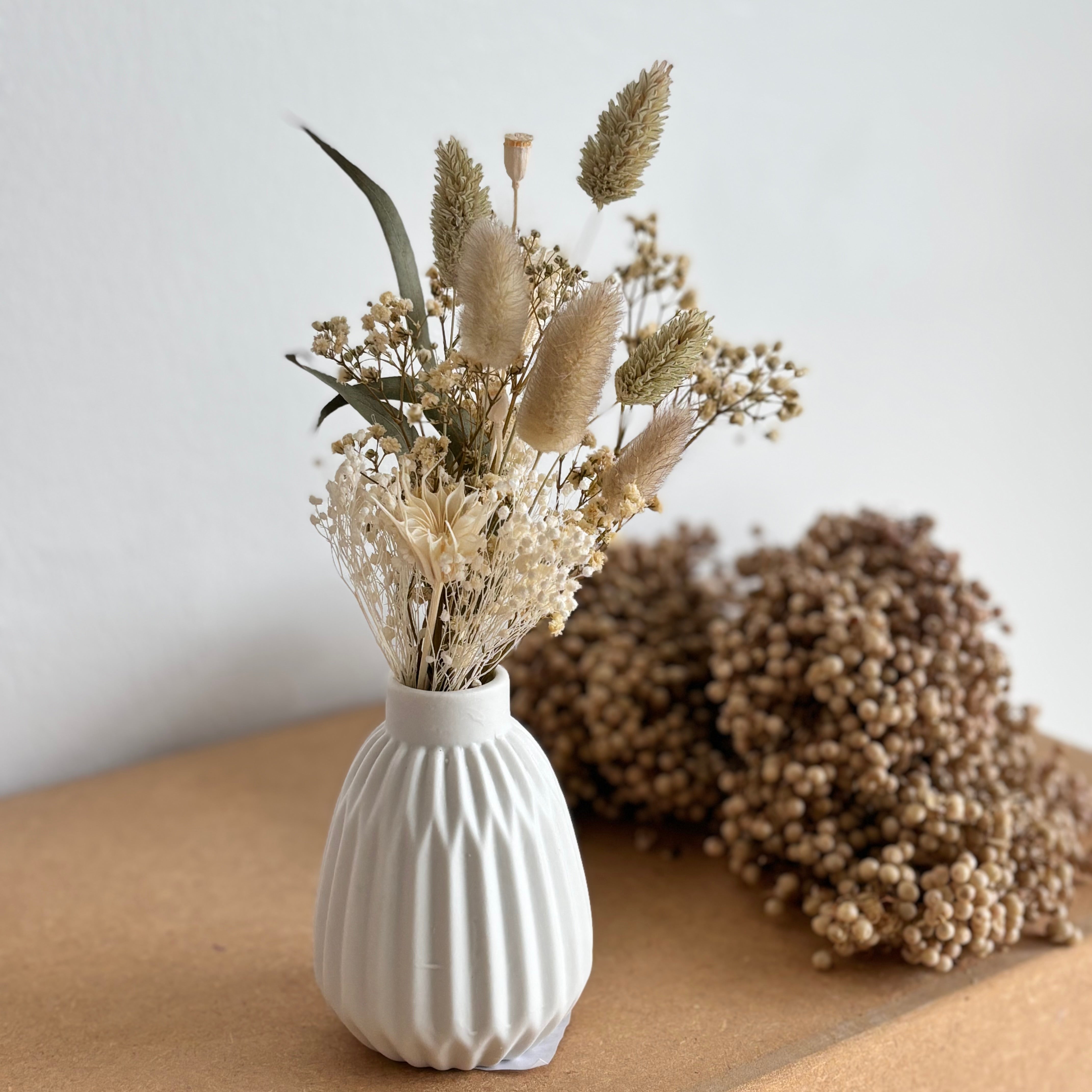 Dean&amp;David: Combination vase and dried flower bouquet