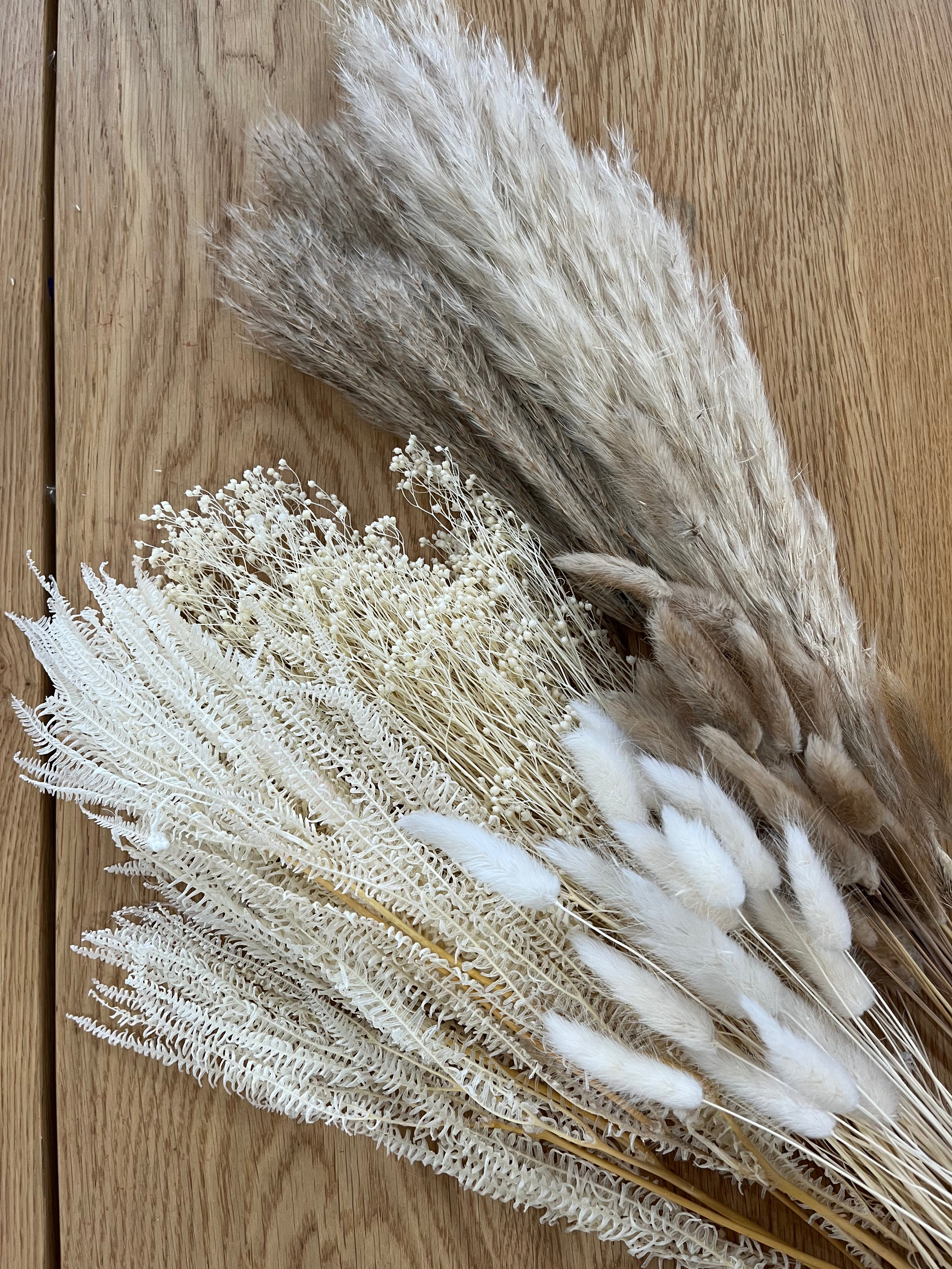 Boho Heaven: Trockenblumenkranz mit Pampasgras - Lykke&You GmbH