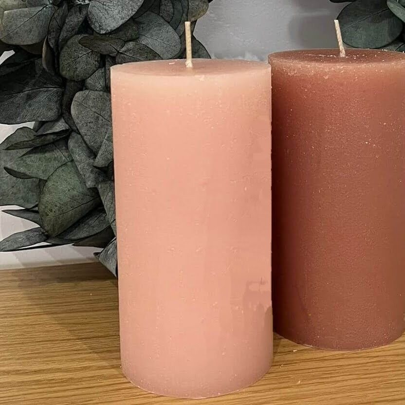 4 Block Candles for Advent Wreath Set