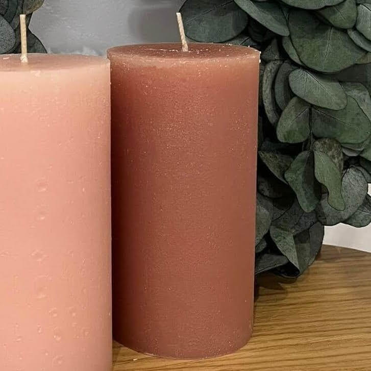 4 Block Candles for Advent Wreath Set