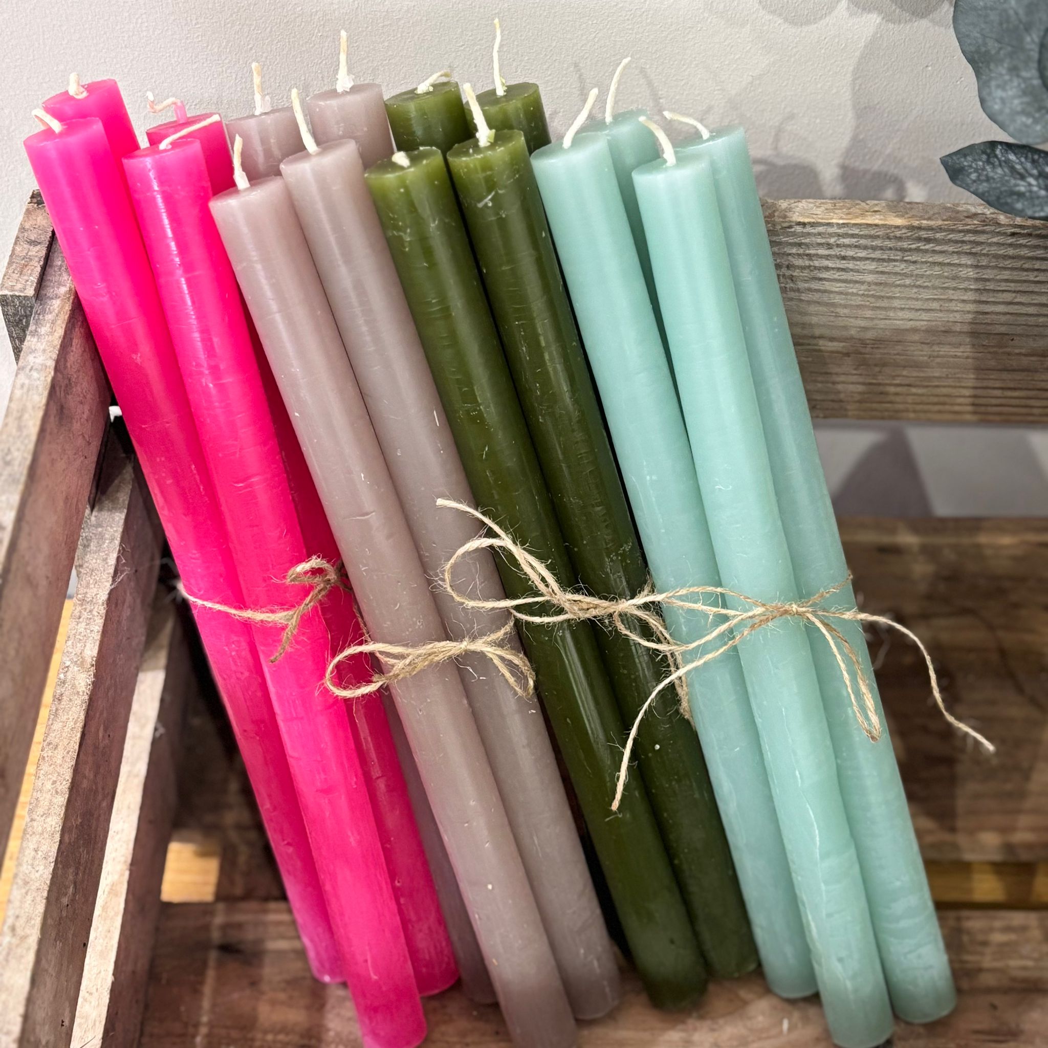 4er Set Stabkerzen für Adventskranz - Lykke&You GmbH