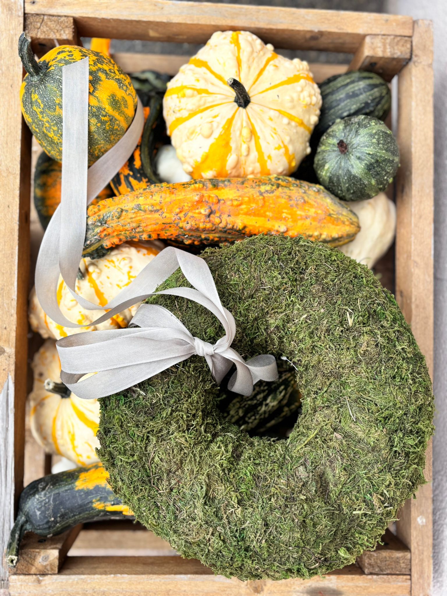 Mooskranz dick: Asia Moos grün - Lykke&You GmbH