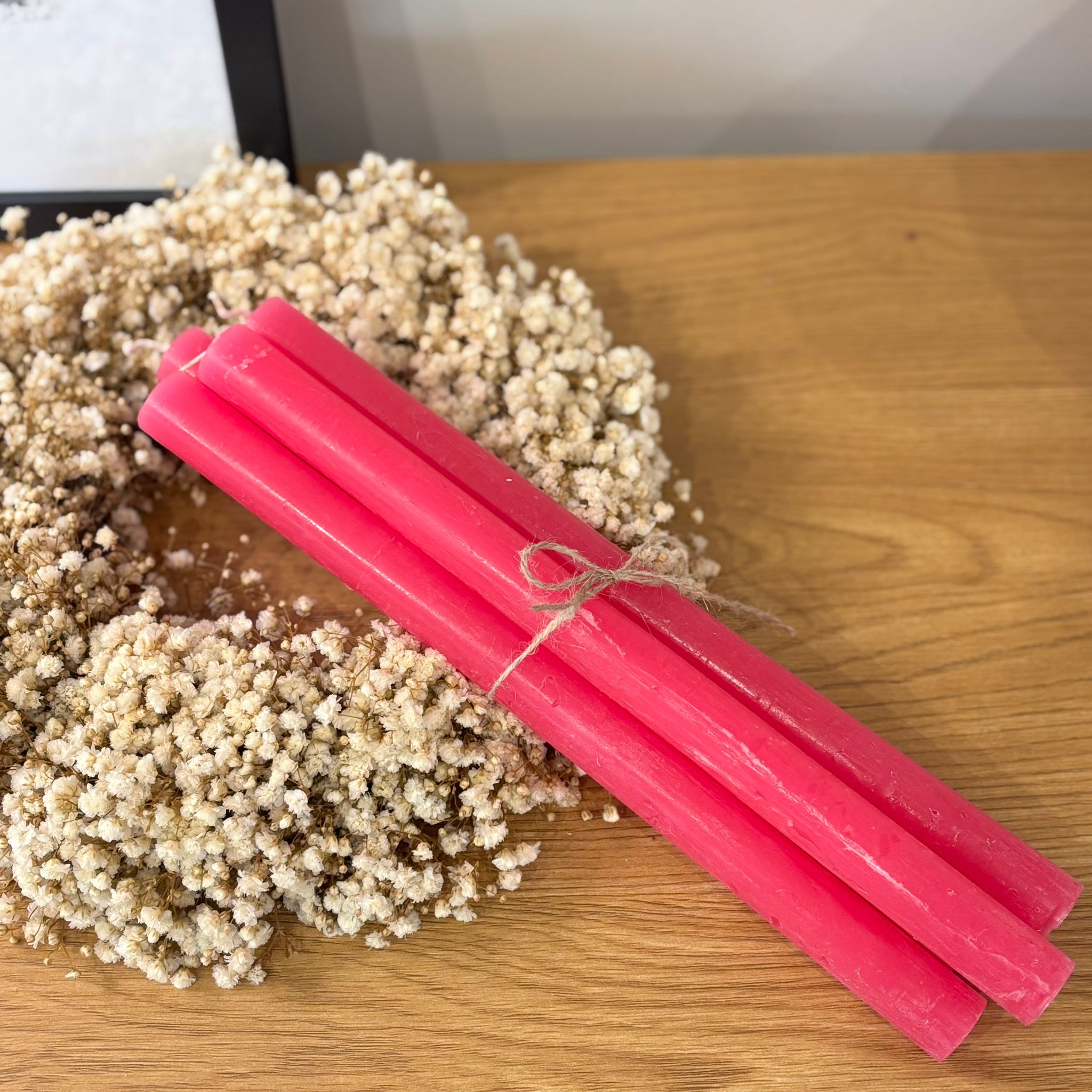 4er Set Stabkerzen für Adventskranz