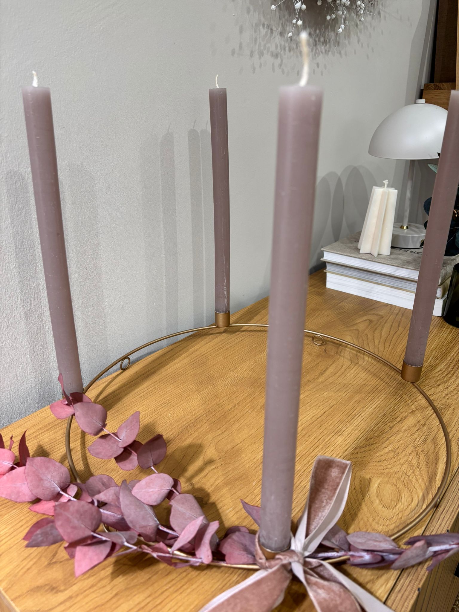 Metal candle holder I Advent wreath