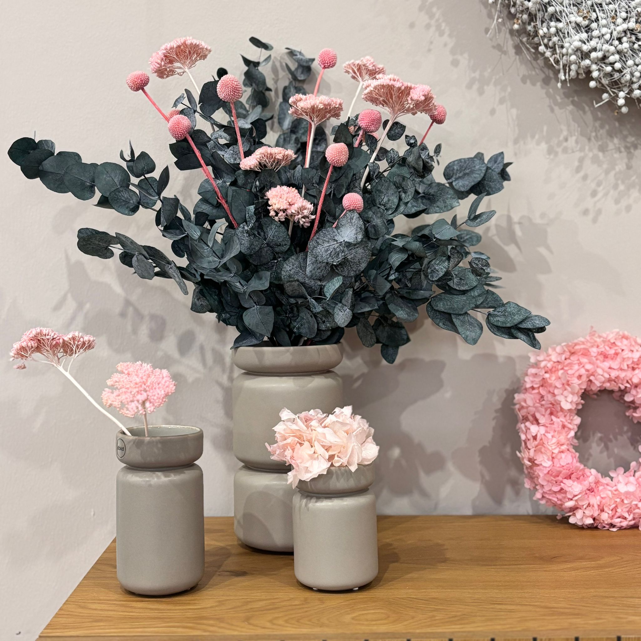 Fascinating flair: The dried flower bouquet Flamazing