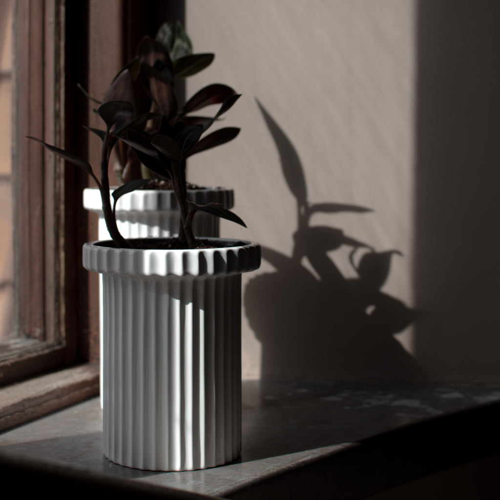 dbkd Vase Stripe Pot mit Rillen