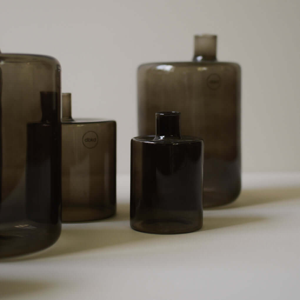 dbkd Pipe Vase Glas - die perfekte Vase für kleine Sträuße - Lykke&You GmbH