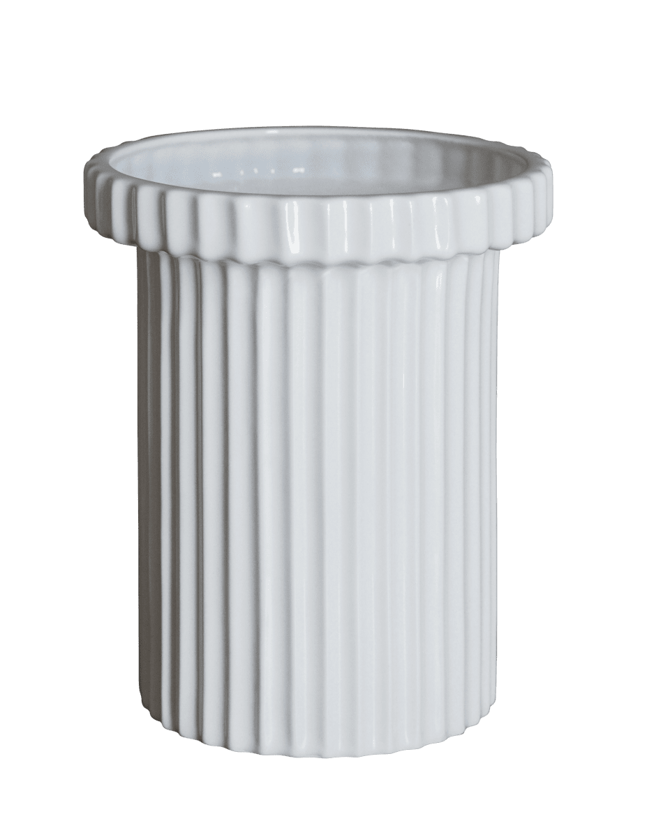 dbkd Vase Stripe Pot mit Rillen