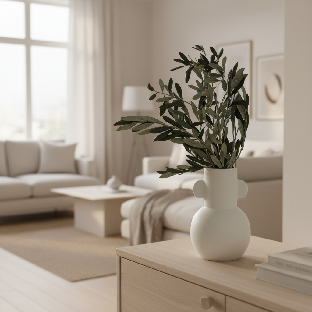 Preserved olive branches - natural decoration from Italy