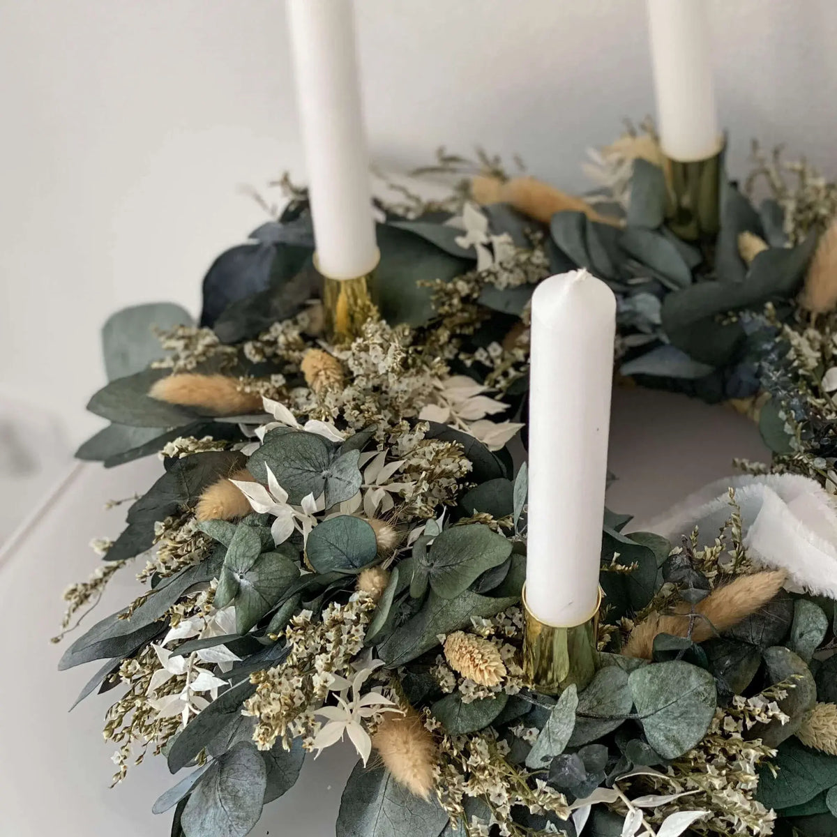 Trockenblumen Weihnachtsdeko – nachhaltig