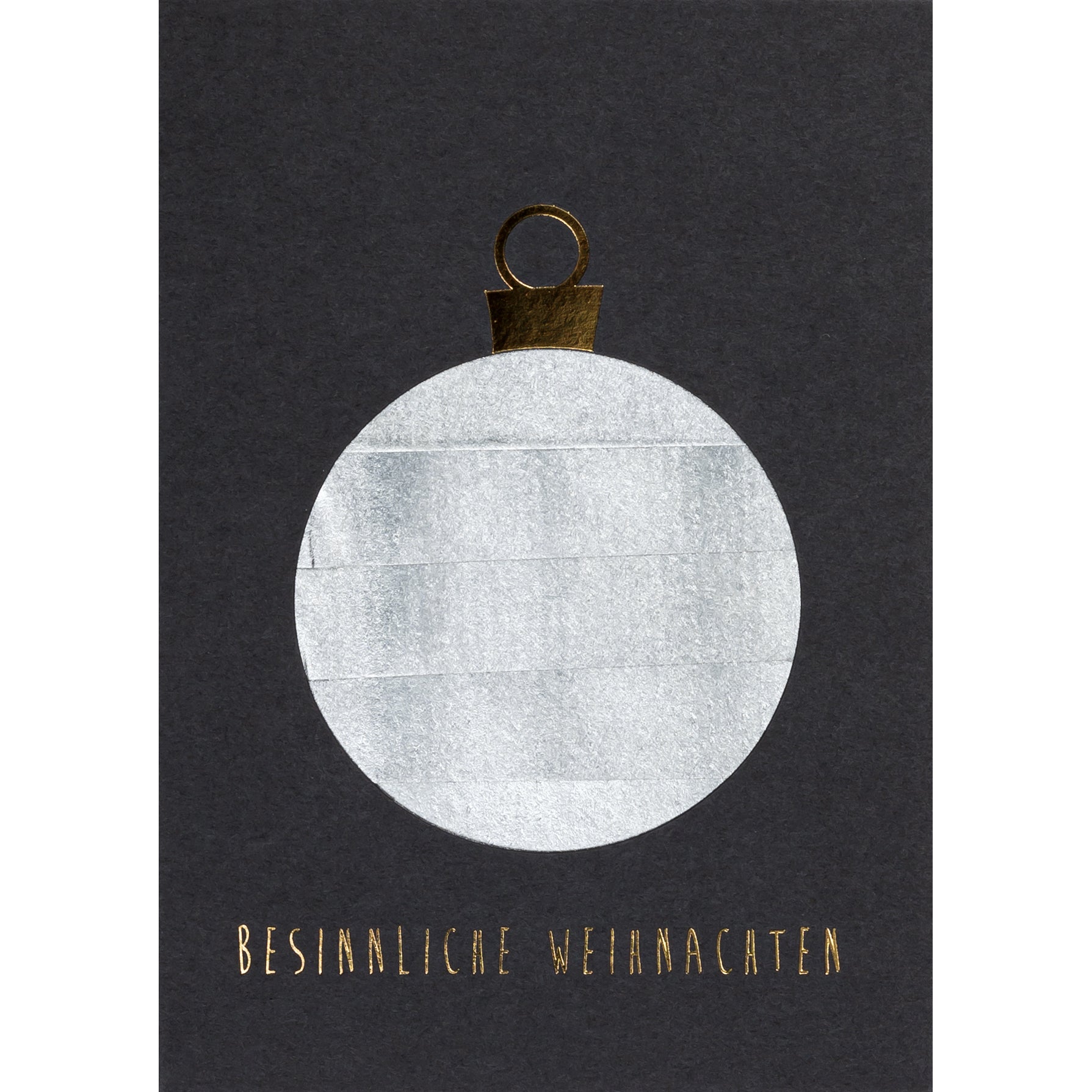 Weihnachtskarte - Zen Papier "Besinnliche Weihnachten" - Lykke&You GmbH