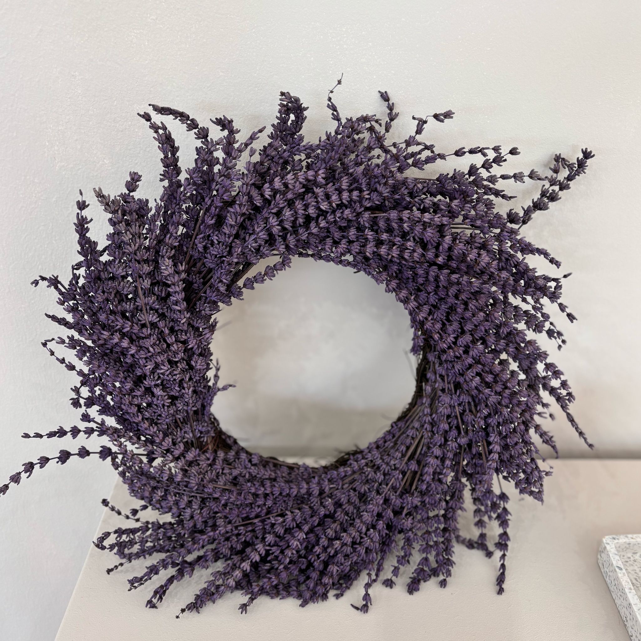 Trockenblumenkranz Lavendel 40cm - Lykke&You GmbH