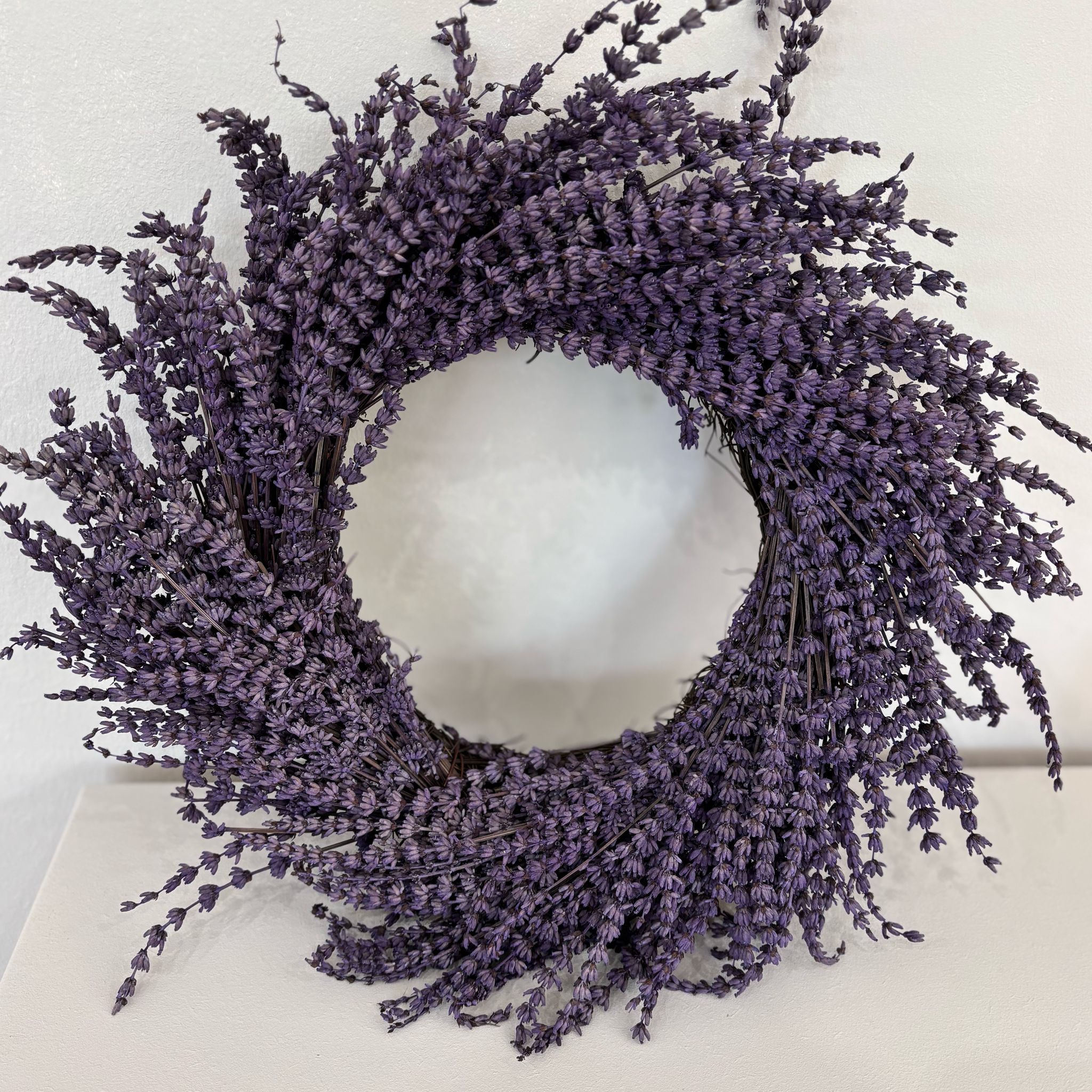 Trockenblumenkranz Lavendel 40cm - Lykke&You GmbH