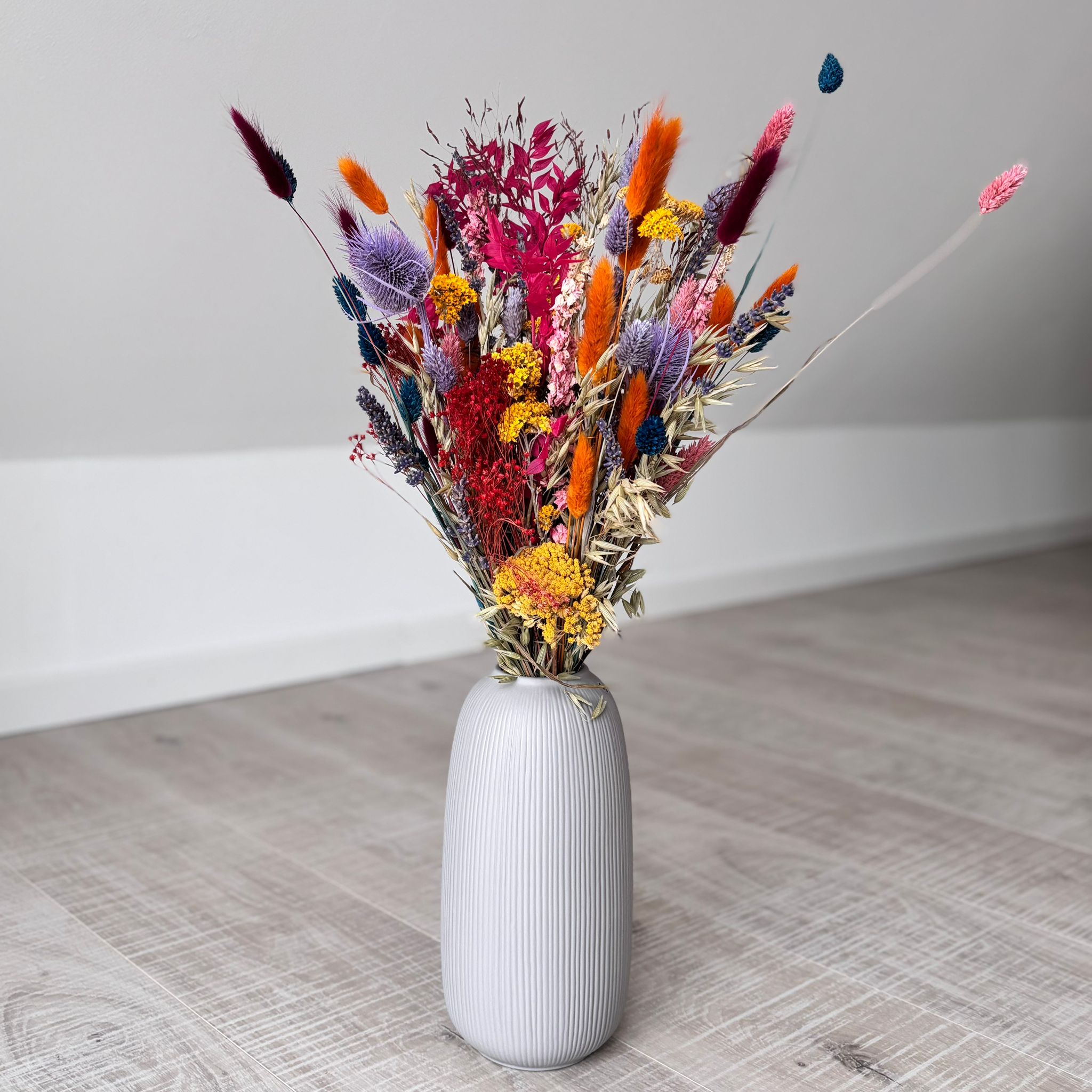 Bunte Wiese - Trockenblumenstrauß für mehr Farbe in deinem Leben - Lykke&You GmbH