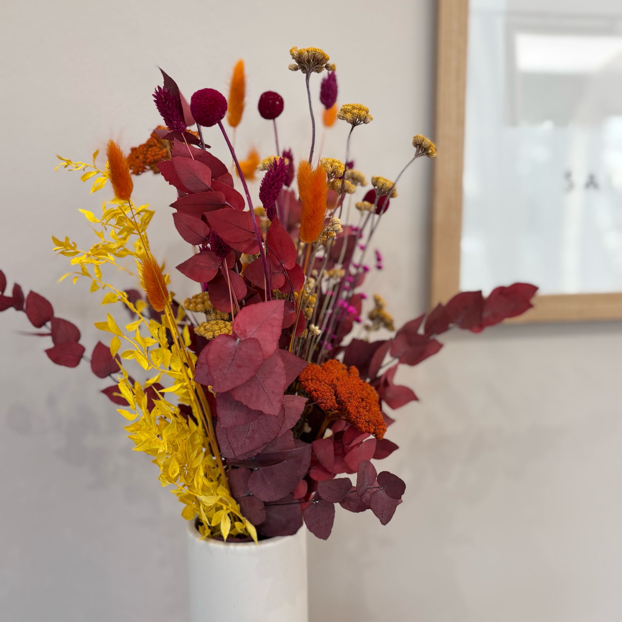 Twilight Shine: Trockenblumenstrauß in leuchtenden Farben - Lykke&You GmbH