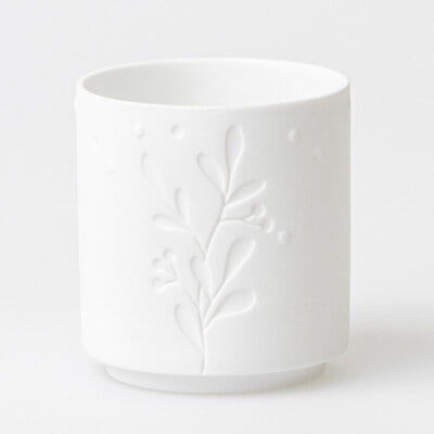 RÄDER Windlicht „Wundergarten“ – Zauberhafte Atmosphäre aus weißem Porzellan - Lykke&You GmbH