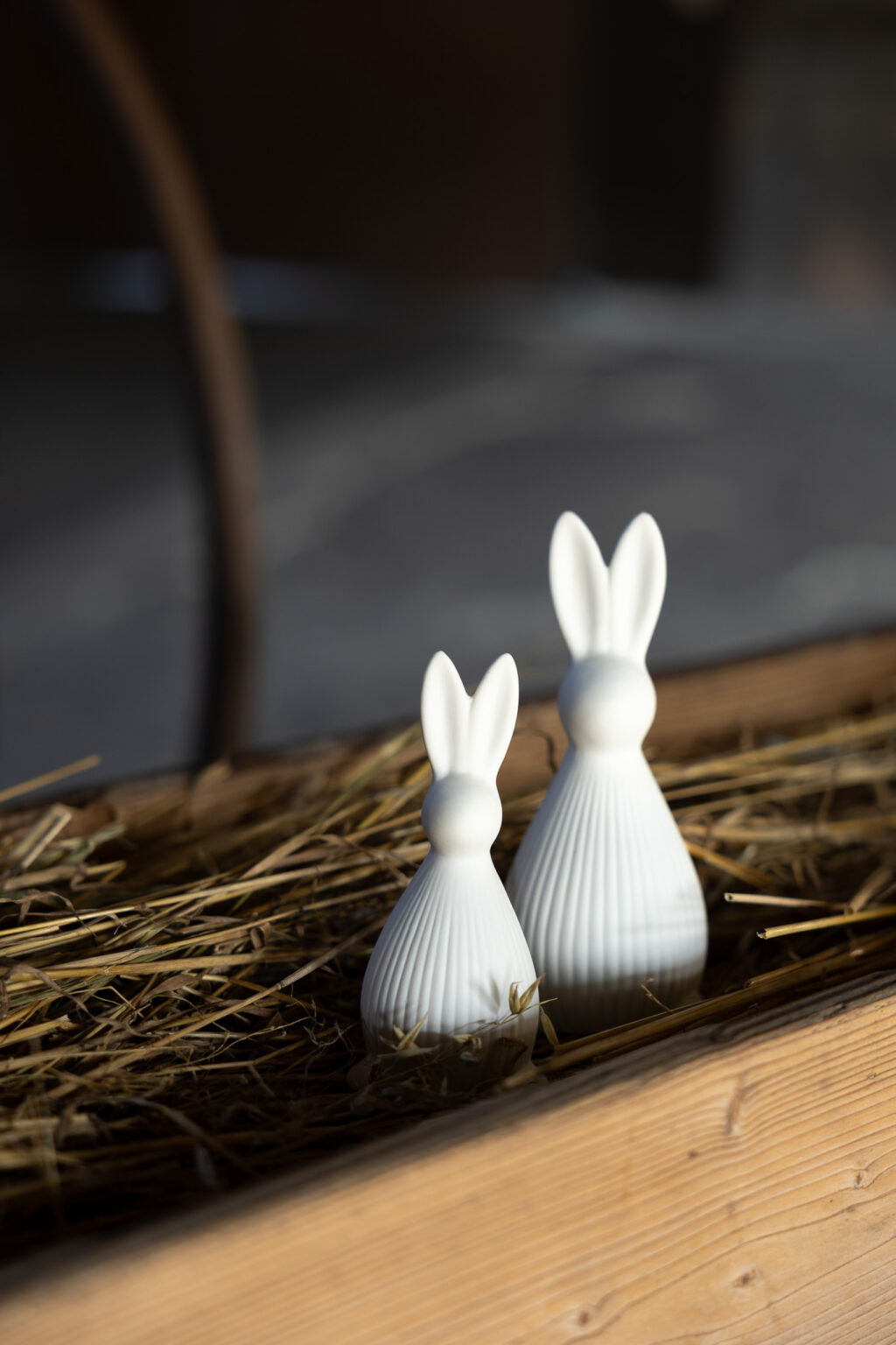 Selma - Keramikhase klein weiß - Lykke&You GmbH