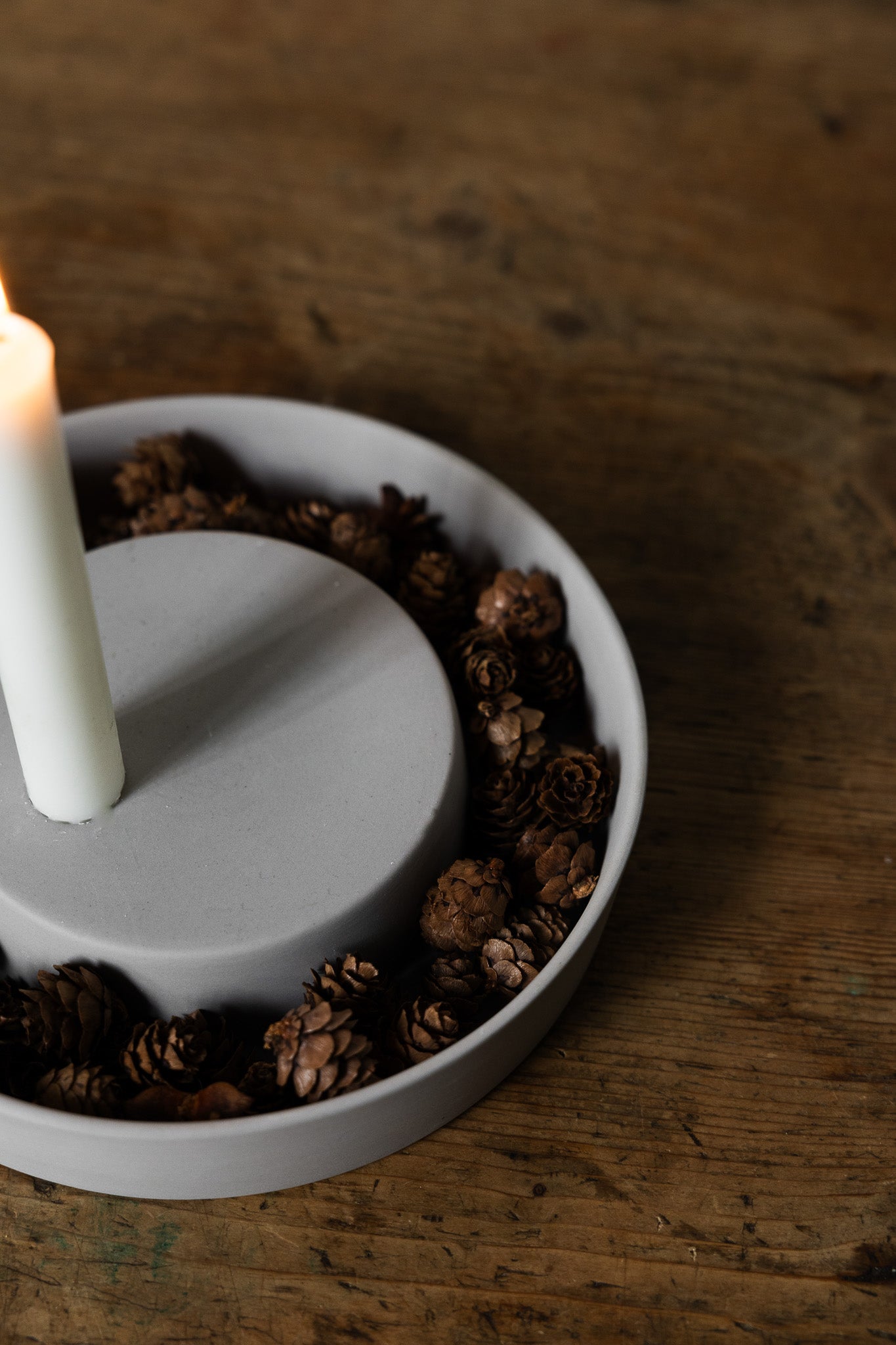 VALLTORP Kerzenständer grey Large - Lykke&You GmbH