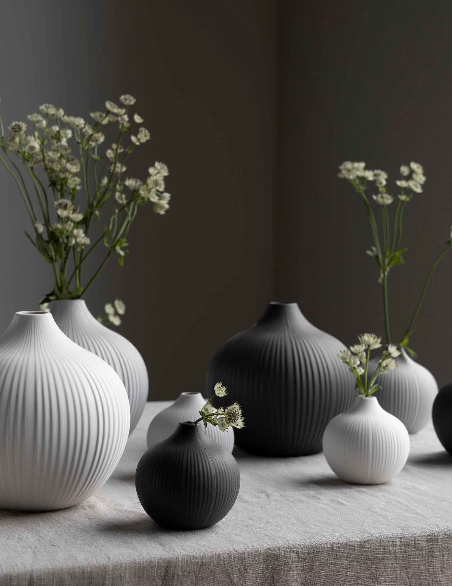 Fröbacken Vase weiss medium - Lykke&You GmbH