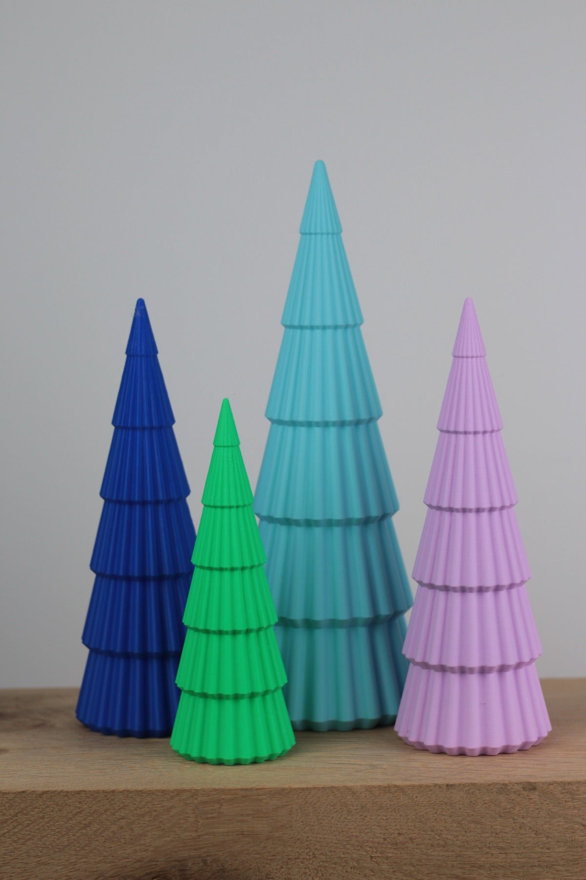 Aufsteller - Tannenbaum geriffelt 3D Druck