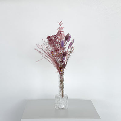 Trockenblumenstrauß Mini lila | Strauß als Geschenkidee | 20-30 cm - Lykke&You