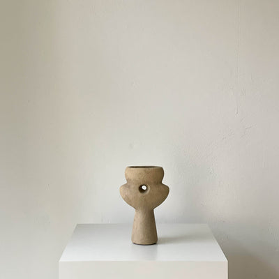 Bloomingville Vase Ngoie | natur Terracotta | 6 x 17 cm | modern - Vasen & Pots