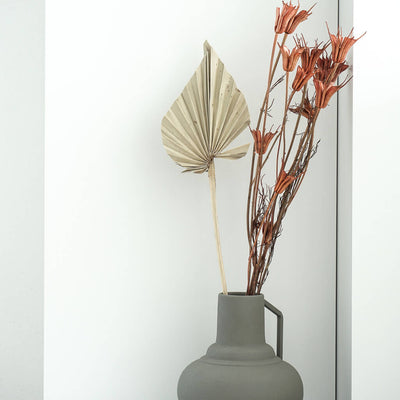 Getrocknete Palmspeere | 40cm I viele Farben | Trendprodukt - Farbe: natur, weiß, rot, orange, terracotta