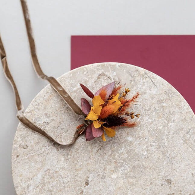 Indian Summer: Bracelet dried flowers