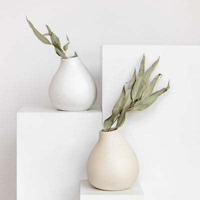 Schlichte und elegante Vase für kleine Sträuße