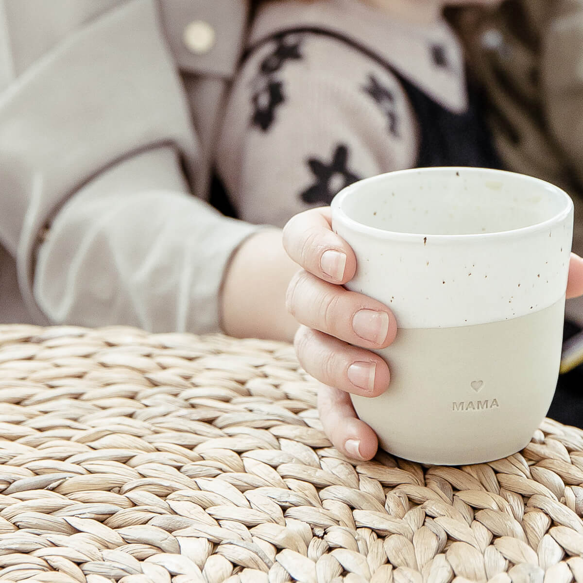 Owl cut mug mom