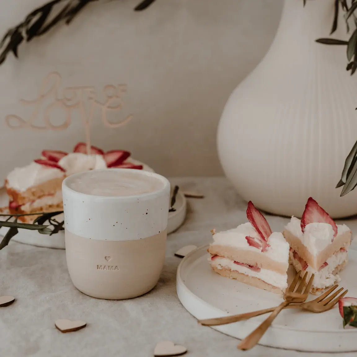 Eulenschnitt Becher Mama - Lykke&You GmbH