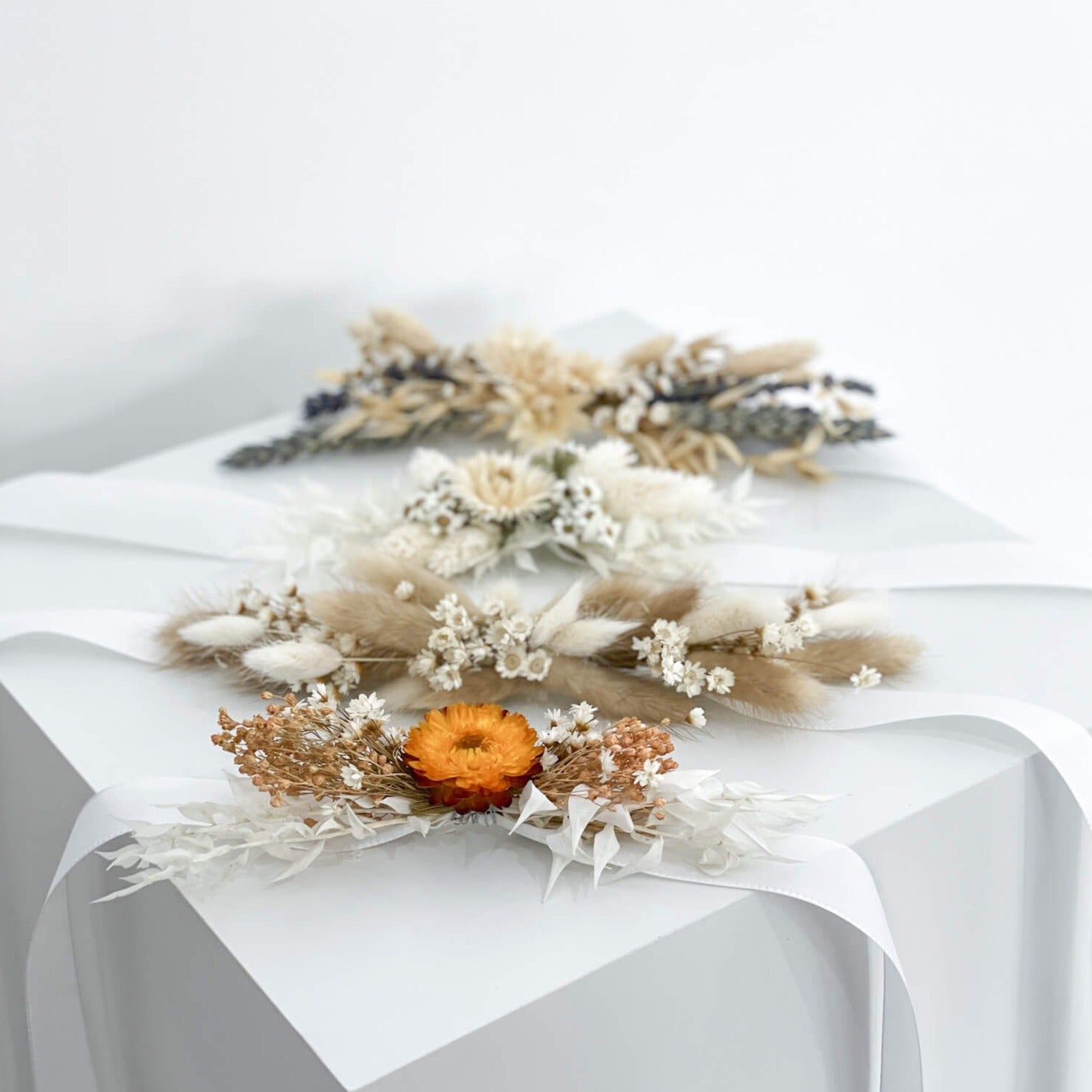 Hutband Trockenblumen terracotta - Lykke&You GmbH