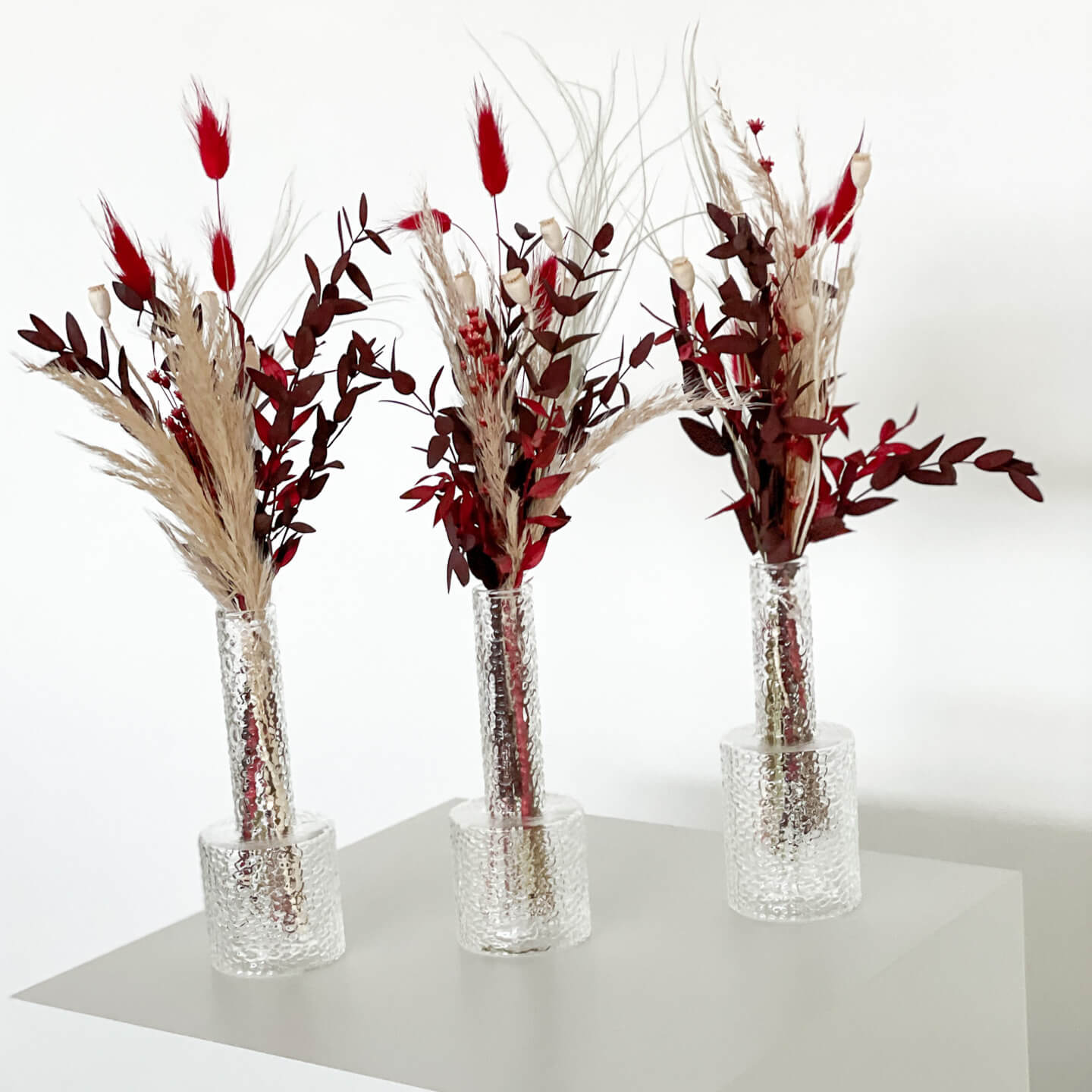 Mini-Sträuße aus Trockenblumen - das kleine Geschenk - Lykke&You GmbH