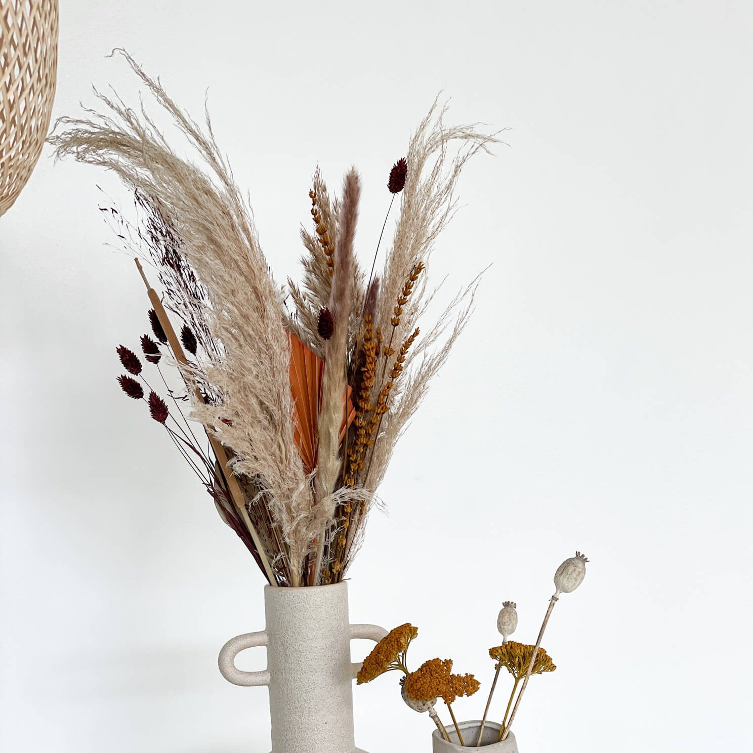 Trockenblumenstrauß Pampasgras Herbst Mix ca 60 cm - Lykke&You