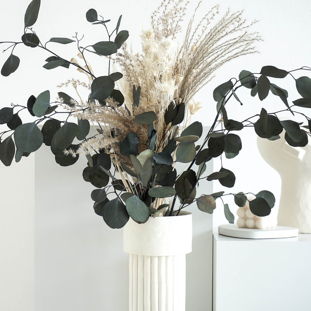 Trockenblumen & Strauß Eukalyptus Pampasgras online kaufen