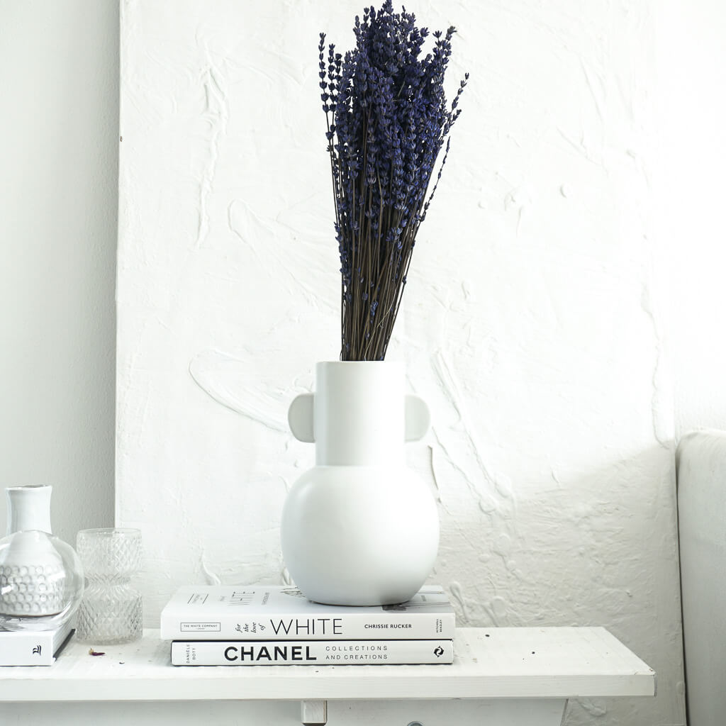 Trockenblume Lavendel I getrocknet I ca 40 cm I  Farbe: blau