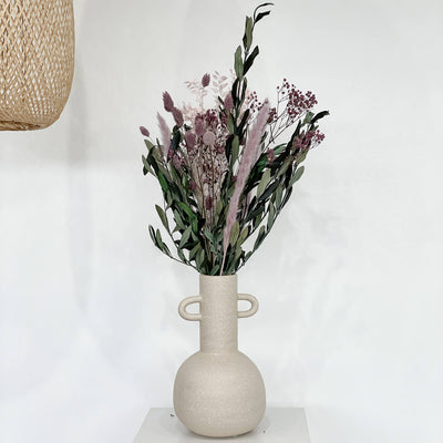 Trockenblumenstrauß Olivenzweige lila | ca. 50 cm - Strauß