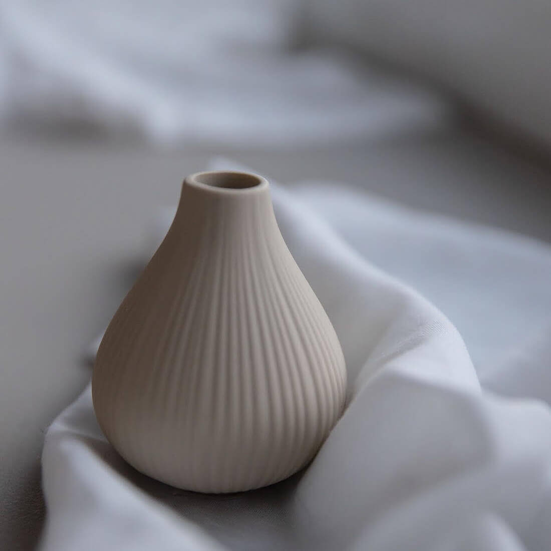 Ekenäs - Kleine Vase mit Rillen - Lykke&You GmbH