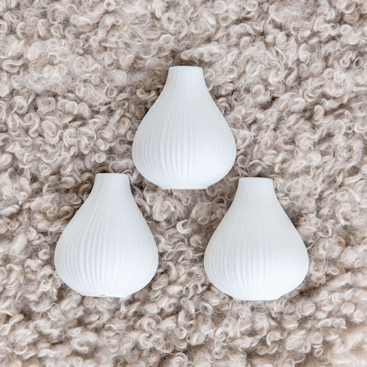 Ekenäs - Kleine Vase mit Rillen - Lykke&You GmbH